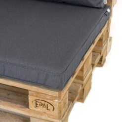 Madison Palletkussenset Lounge Grijs - 3 Delig -Madison 1888537162 0102