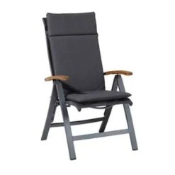 Madison Tuinstoelkussen Hoge Rug Outdoor Panama Grijs -Madison 1944527642 0101