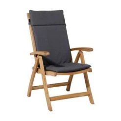 Madison Tuinstoelkussen Hoge Rug Outdoor Panama Grijs -Madison 1944527642 0103