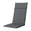 Madison Tuinstoelkussen Hoge Rug Outdoor Panama Grijs -Madison 1944527642