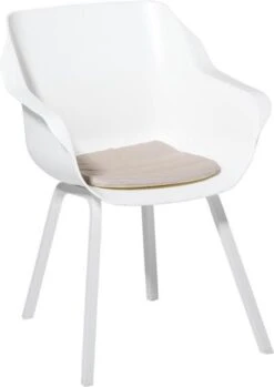 Madison Stoelkussen Panama 40x40 Cm Linnenwit -Madison 849x1200