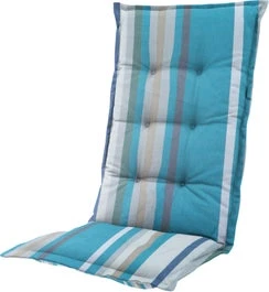 Madison Tuinkussen Hoge Rug Righe Blauw 123 X 50 X 7 Cm 3 Madison Tuinkussen Hoge Rug Righe Blauw 123 X 50 X 7 Cm