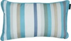 Madison Sierkussen Righe Blauw 30 X 50 X 10 Cm