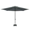 Madison Elba Push-up Parasol 300cm Grey
