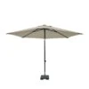 Madison Elba Push-up Parasol 300cm Ecru