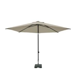 Madison Elba Push-up Parasol 300cm Ecru