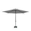 Madison Elba Push-up Parasol 300 Cm Light Grey -Madison 8713229052133 PC26P029 1