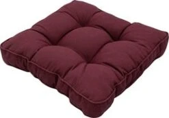 Madison zitkussen Panama rood 47 x 47 x 10 cm