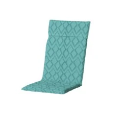 Madison Graphic Sea Blue Hoge Rug Tuinkussen 120x50