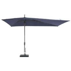 Madison Asymetric Sideway Parasol Saffier Blue 360 X 220 Cm