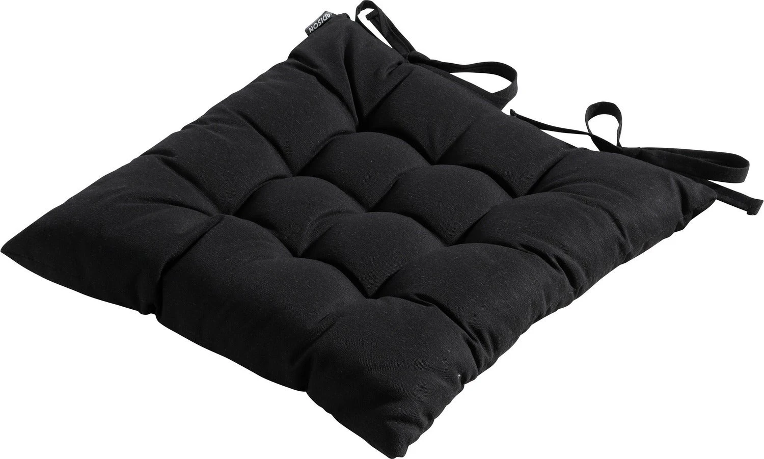 Madison Zitkussen Panama Toscane Zwart 46 X 46 X 6 Cm 4 Madison Zitkussen Panama Toscane Zwart 46 X 46 X 6 Cm - Afbeelding 2