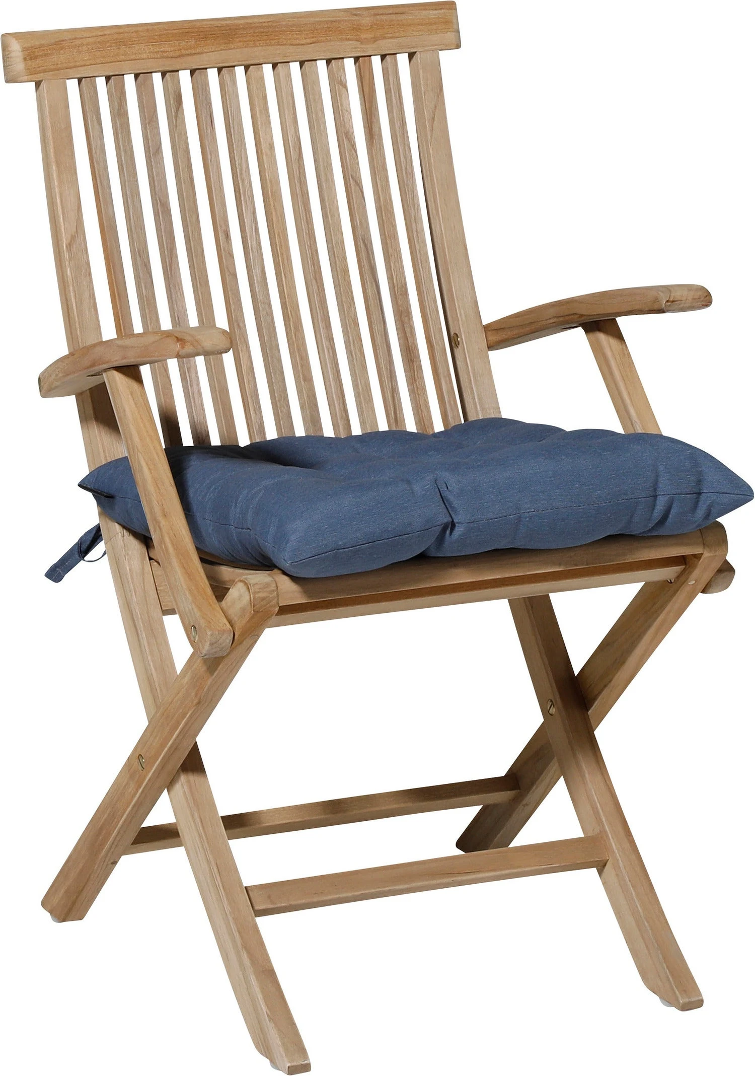 Madison Toscane Bistrokussen Panama 46 X 46 Cm Saffier Blauw 5 Madison Toscane Bistrokussen Panama 46 X 46 Cm Saffier Blauw - Afbeelding 3