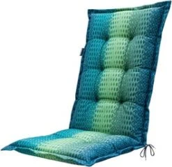 Madison Tuinkussen Hoge Rug Suzy Blauw 123 X 50 X 6 Cm