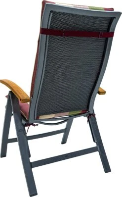 Madison tuinkussen Hoge Rug Vivero Rood 120 x 50 cm -Madison 8713229330668 3