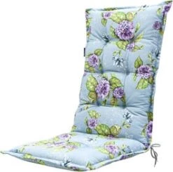 Madison Tuinkussen Hoge Rug Blossom Paars 123 X 50 X 6 Cm