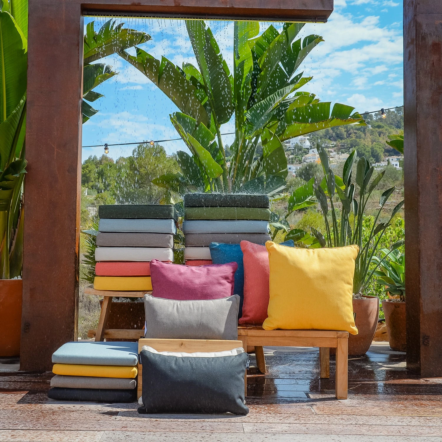 Madison sierkussen Eco Nature Mosgroen 50 x 30 cm 5 Madison sierkussen Eco Nature Mosgroen 50 x 30 cm - Afbeelding 3