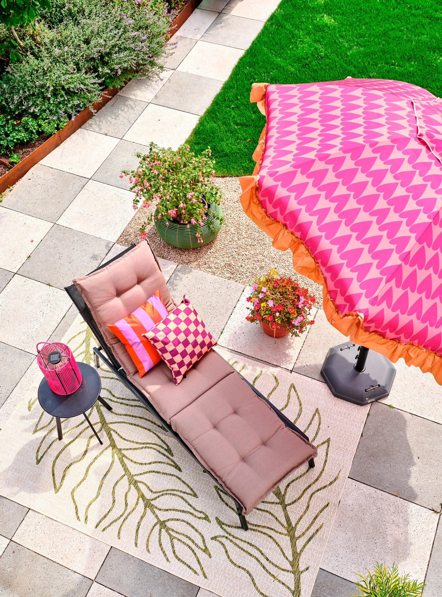 Madison ligbedkussen Panama oranje 200 x 65 x 14 cm 4 Madison ligbedkussen Panama oranje 200 x 65 x 14 cm - Afbeelding 2