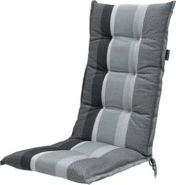 Madison Tuinkussen Hoge Rug Tomsen Grijs 123 X 50 X 8 Cm