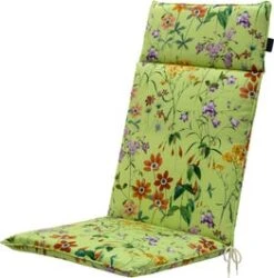 Madison Tuinkussen Hoge Rug Milly Groen 120 X 50 X 8 Cm