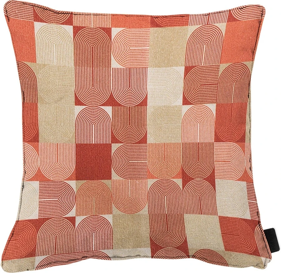 Madison Sierkussen Jacky Oranje / Beige 50 X 50 Cm 3 Madison Sierkussen Jacky Oranje / Beige 50 X 50 Cm